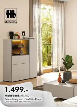 Franz Knuffmann Musterring Highboard Angebot