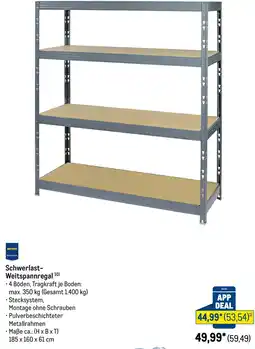 METRO METRO PROFESSIONAL Schwerlast-Weitspannregal Angebot