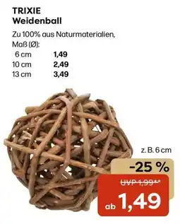 Zoo & Co TRIXIE Weidenball Angebot