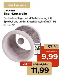 Zoo & Co azoona Sisal-Kratzrolle Angebot