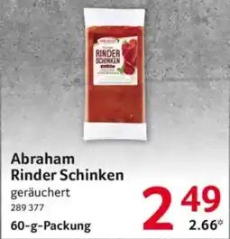 Selgros Abraham Rinder Schinken Angebot