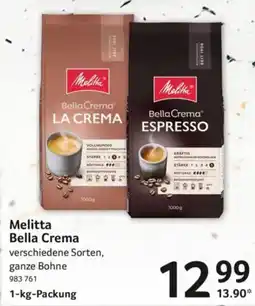 Selgros Melitta Bella Crema Angebot