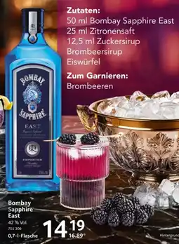Selgros Bombay Sapphire East Angebot