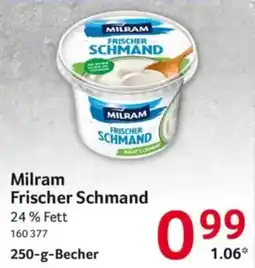Selgros Milram Frischer Schmand Angebot