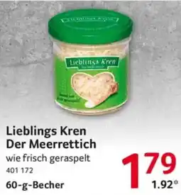 Selgros Lieblings Kren Der Meerrettich Angebot