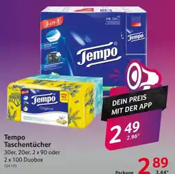 Selgros Tempo Taschentücher Angebot