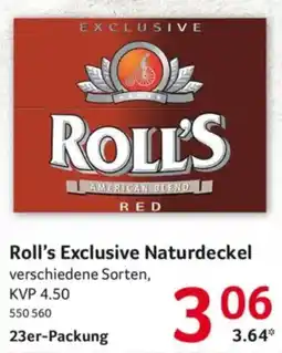 Selgros Roll's Exclusive Naturdeckel Angebot