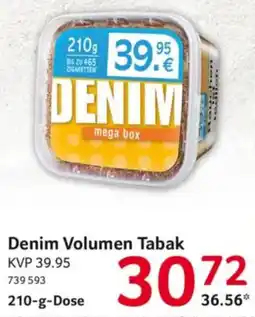 Selgros Denim Volumen Tabak Angebot