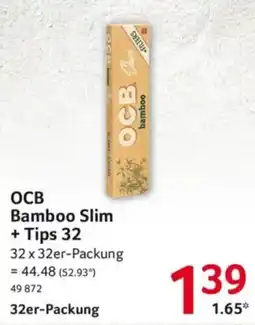 Selgros OCB Bamboo Slim Angebot