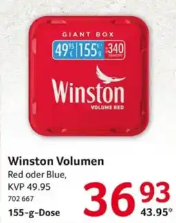 Selgros Winston Volumen Angebot