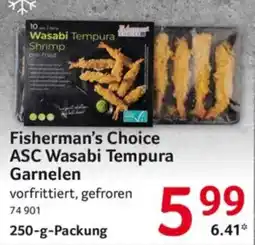 Selgros Fisherman's Choice ASC Wasabi Tempura Garnelen Angebot