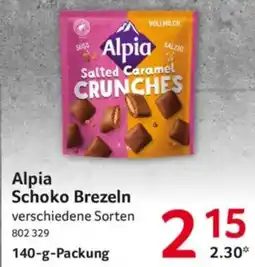 Selgros Alpia Schoko Brezeln Angebot