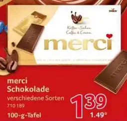 Selgros merci Schokolade Angebot