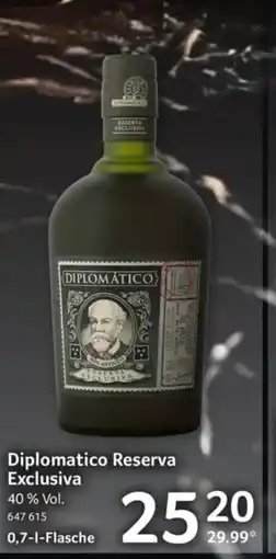 Selgros Diplomatico Reserva Exclusiva Angebot