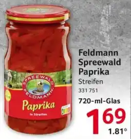 Selgros Feldmann Spreewald Paprika Angebot