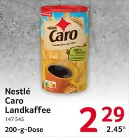 Selgros Nestlé Caro Landkaffee Angebot