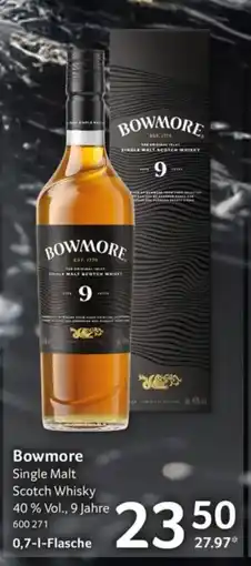 Selgros Bowmore Single Malt Scotch Whisky Angebot