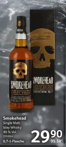 Selgros Smokehead Single Malt Islay Whisky Angebot