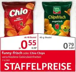 Selgros funny-frisch oder Chio Chips Angebot