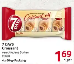 Selgros 7 DAYS Croissant Angebot