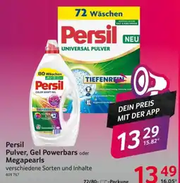 Selgros Persil Pulver, Gel Powerbars oder Megapearls Angebot