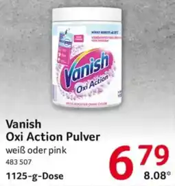 Selgros Vanish Oxi Action Pulver Angebot