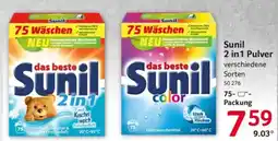 Selgros Sunil 2 in 1 Pulver Angebot