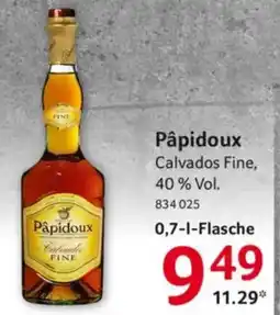 Selgros Pâpidoux Calvados Fine Angebot