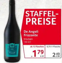 Selgros De Angeli Frizzante trocken Angebot