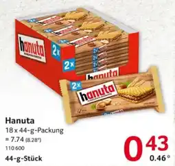 Selgros Hanuta Angebot