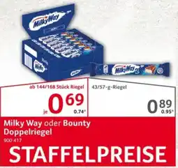 Selgros Milky Way Doppelriegel Angebot