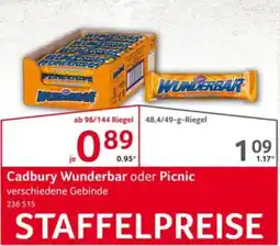 Selgros Cadbury Wunderbar Angebot