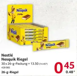 Selgros Nestlé Nesquik Riegel Angebot