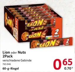 Selgros Lion oder Nuts Angebot