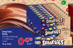Selgros Smarties Rolle Angebot