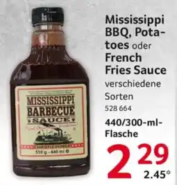 Selgros Mississippi Barbecue Sauce Angebot
