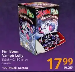 Selgros Fini Boom Vampir Lolly Angebot