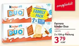 Selgros Ferrero kinder Duo Angebot