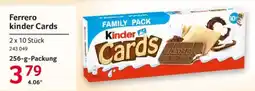 Selgros Ferrero Kinder Cards Angebot