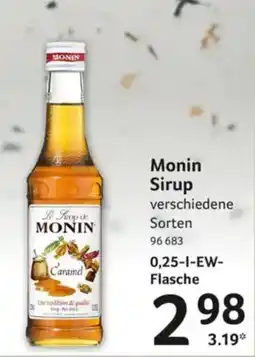 Selgros Monin Sirup Angebot