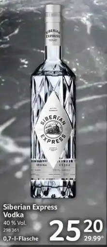 Selgros Siberian Express Vodka Angebot