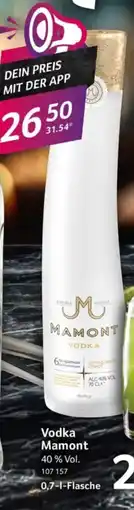 Selgros Vodka Mamont Angebot
