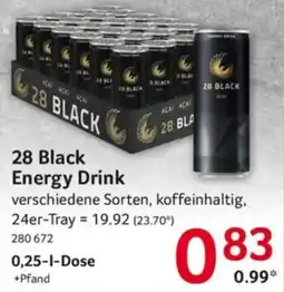 Selgros 28 Black Energy Drink Angebot
