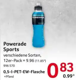 Selgros Powerade Sports Angebot