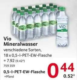 Selgros Vio Mineralwasser Angebot