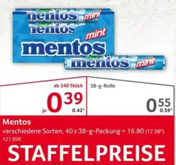 Selgros Mentos Angebot