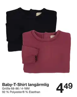 Zeeman Baby-T-Shirt langärmelig Angebot