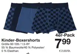 Zeeman Kinder-Boxershorts Angebot