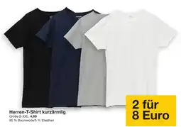 Zeeman Herren-T-Shirt kurzärmelig Angebot
