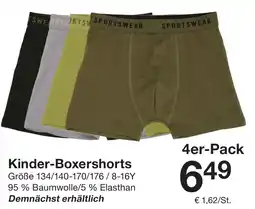 Zeeman Kinder-Boxershorts Angebot